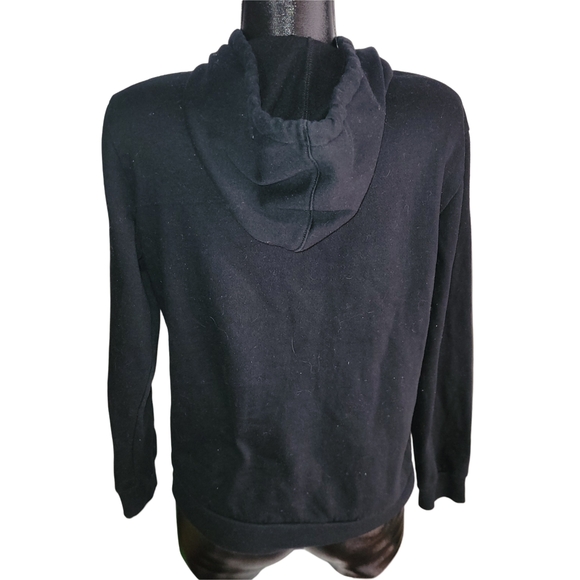 The Nightmare Before Christmas Black Pullover Graphic Front Hoodie M - Picture 6 of 7